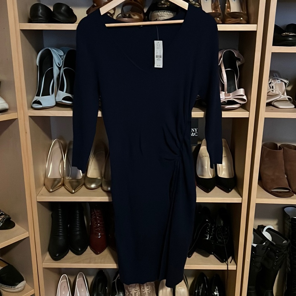 New York and company black medium dress. Never worn, tag still attached.